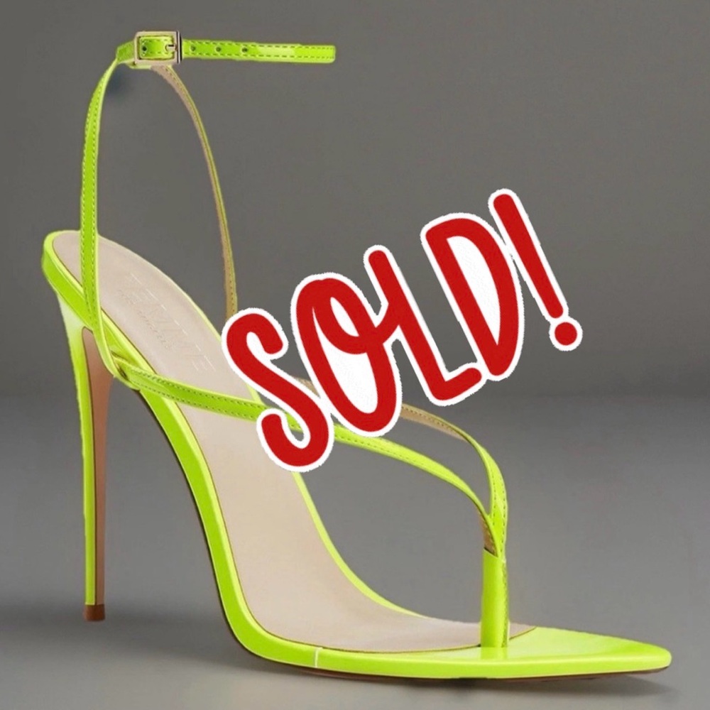 Femme LA Neon heels , brand new. Never worn.